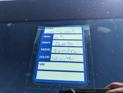 2025 Toyota Tundra 4WD SR